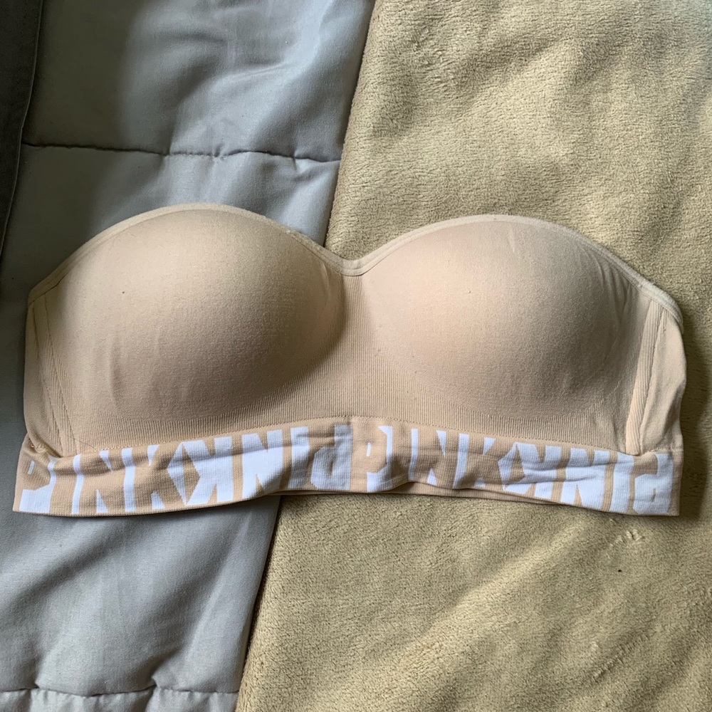 Strapless bra by vs pink